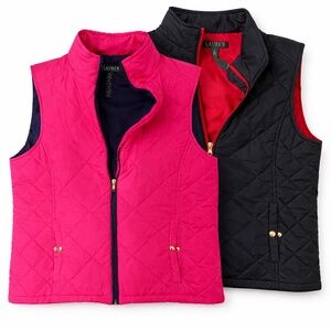 ‼️ Bundle: Polo Ralph Lauren Quilted Vest – Authentic Women’s XL ✨